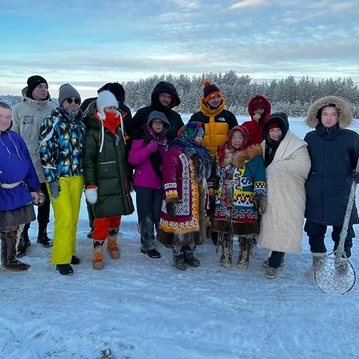 Посещение стойбища